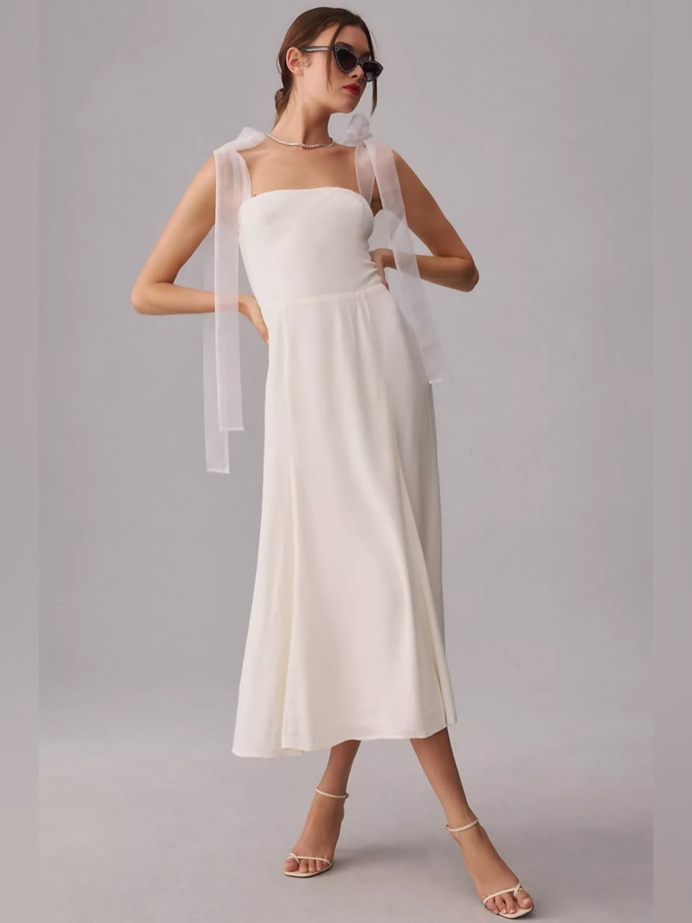 Reformation Kairo Dress in ivory NWT | size 10